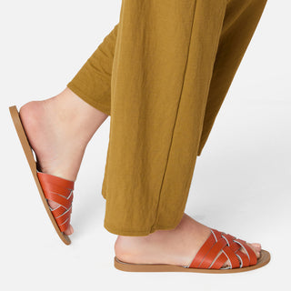 Retro Slide Paprika Womens Sandal - Women's Slider Sandals - Salt-Water Sandals Asia