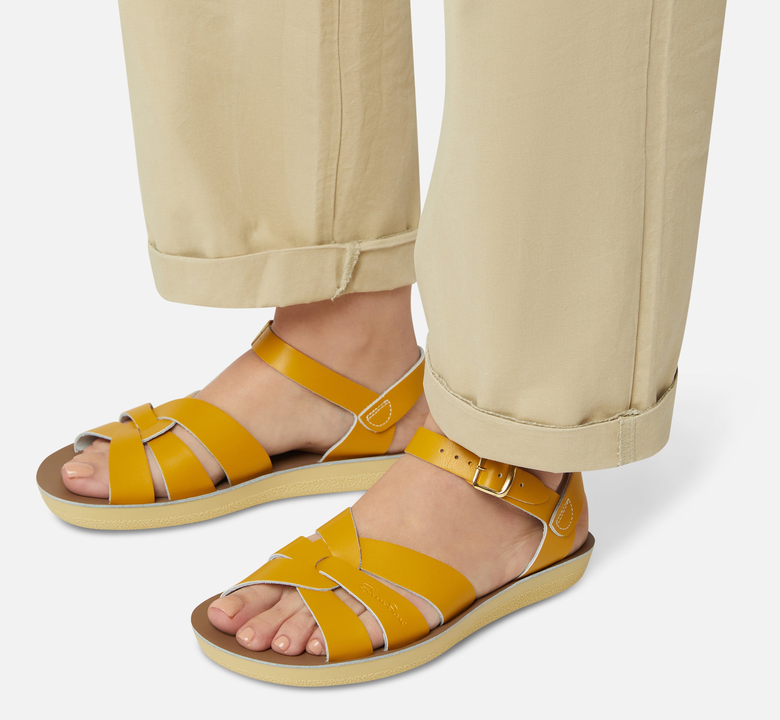 Swimmer Mustard Womens Sandal