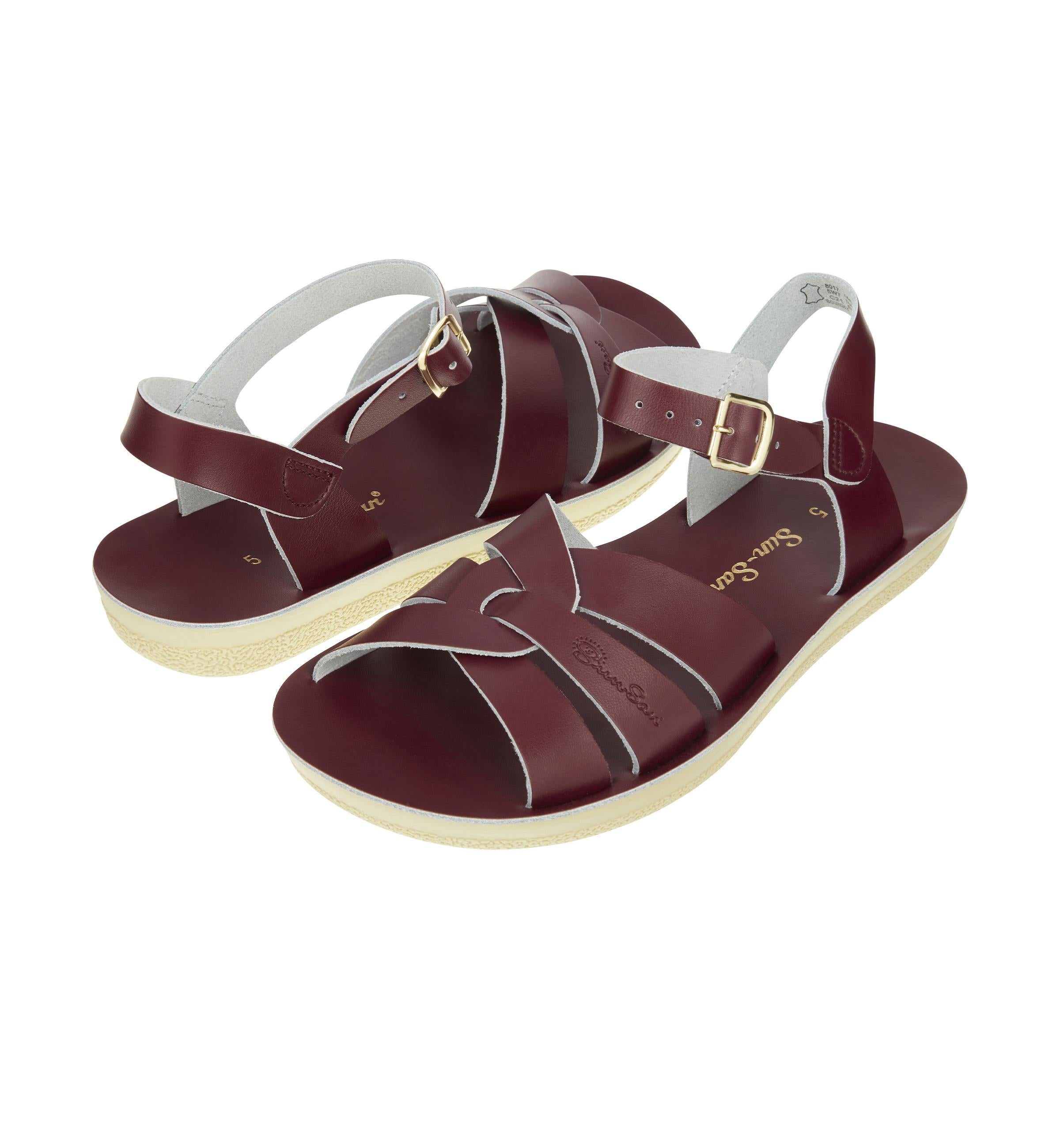 Swimmer Claret Womens Sandal