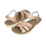 Swimmer Rose Gold Womens Sandal - Women's Ankle Strap Sandals - Salt-Water Sandals Asia