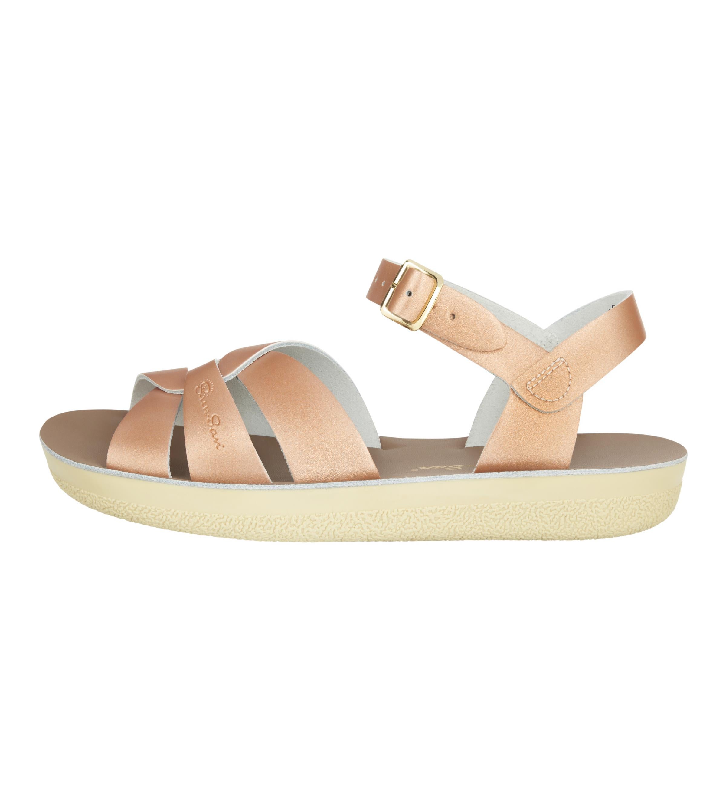 Swimmer Rose Gold Womens Sandal