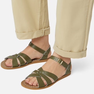 Original Olive Womens Sandal - Women's Ankle Strap Sandals - Salt-Water Sandals Asia