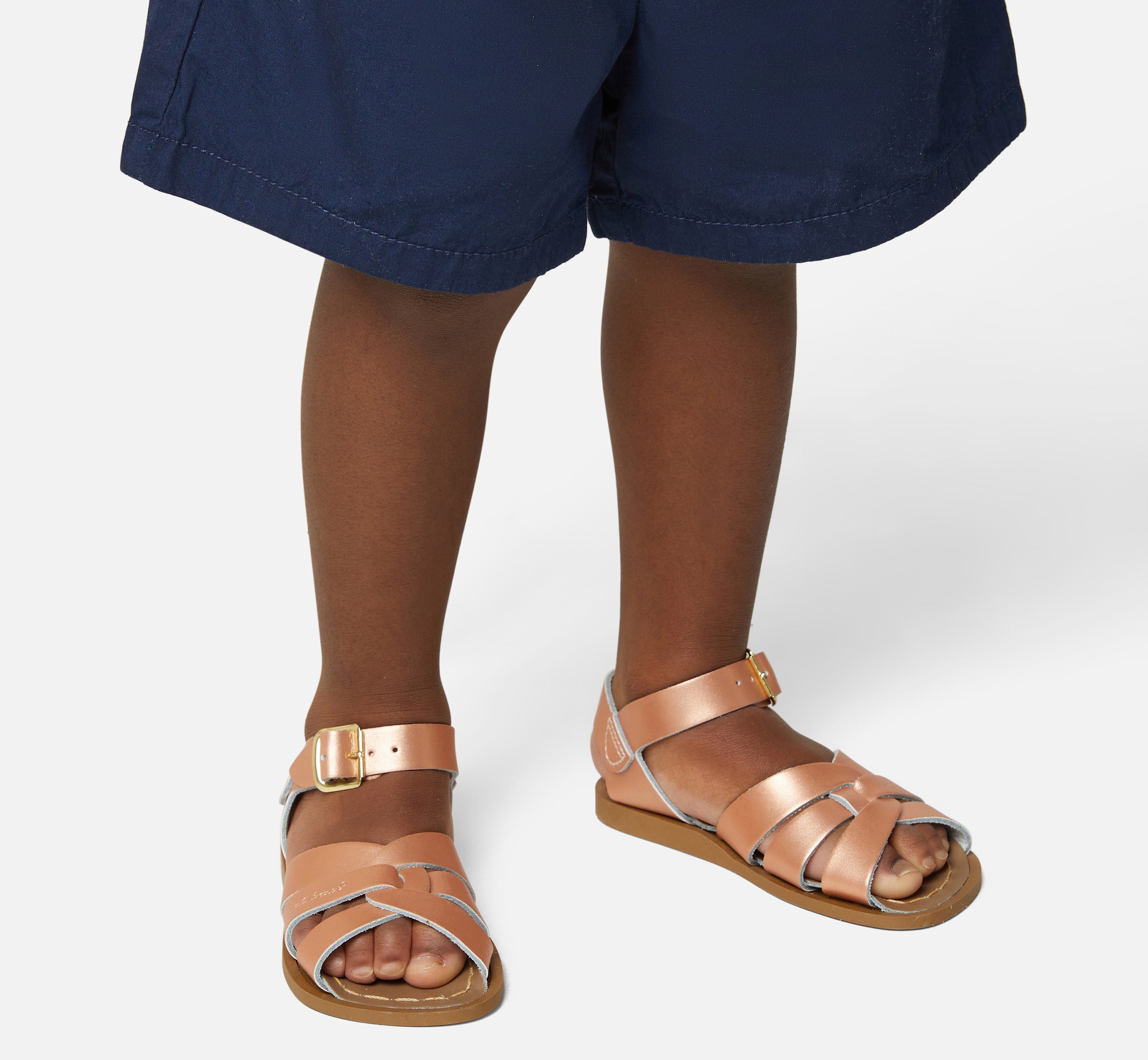 Original Rose Gold Kids Sandal - Salt-Water Sandals Asia