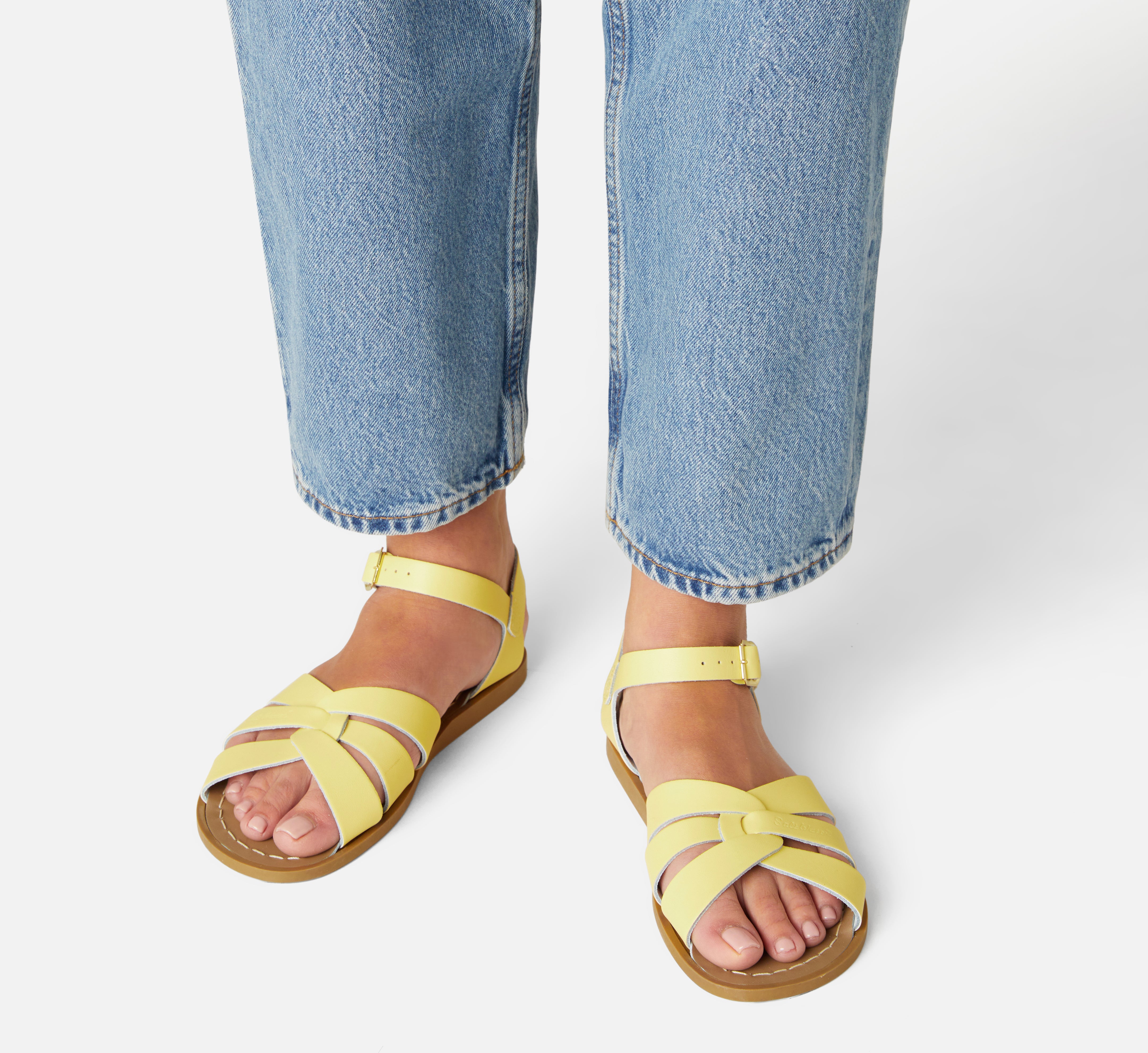 Original Butter Yellow Womens Sandal - Salt-Water Sandals Asia