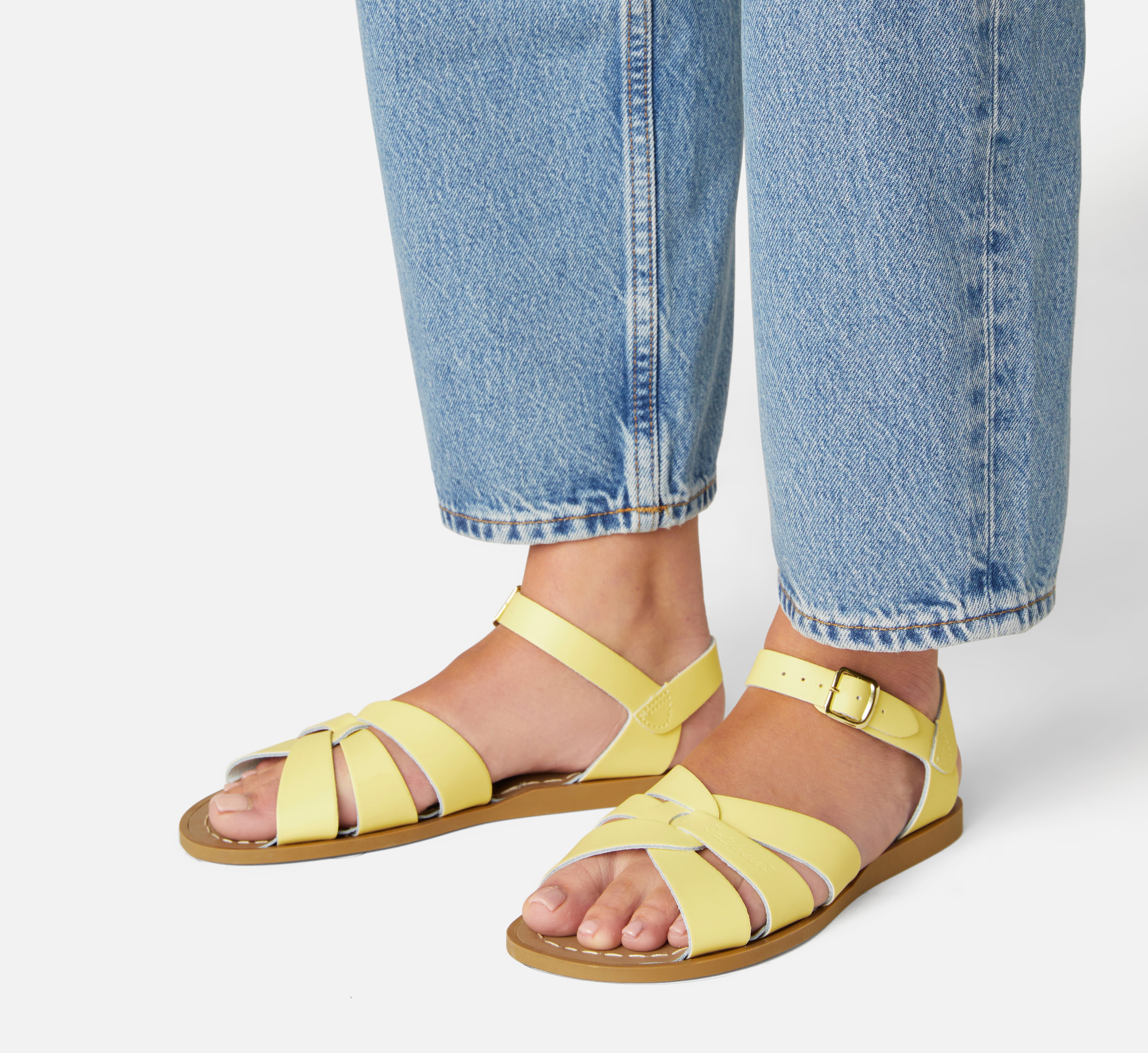 Original Butter Yellow Womens Sandal - Salt-Water Sandals Asia