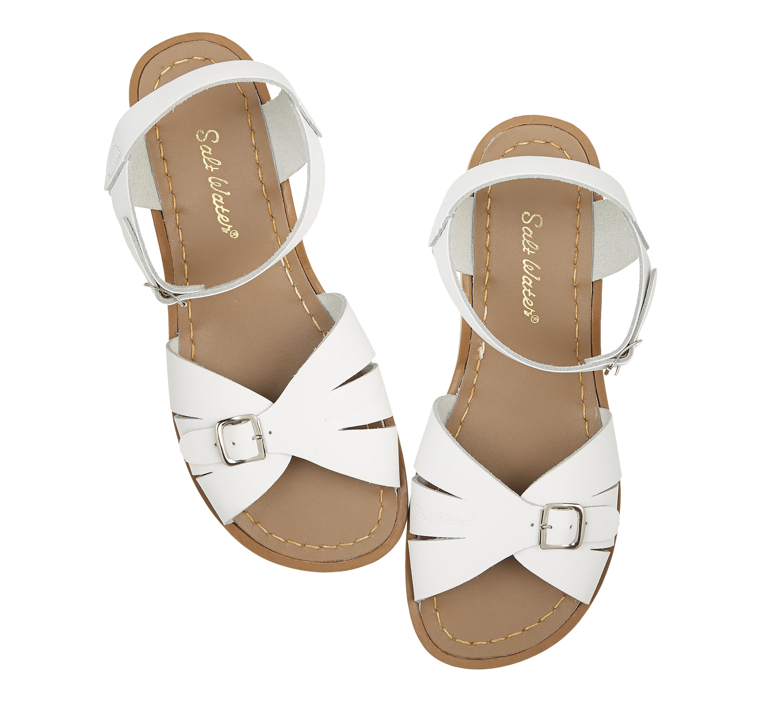 Classic White Kids Sandal - Salt-Water Sandals Asia