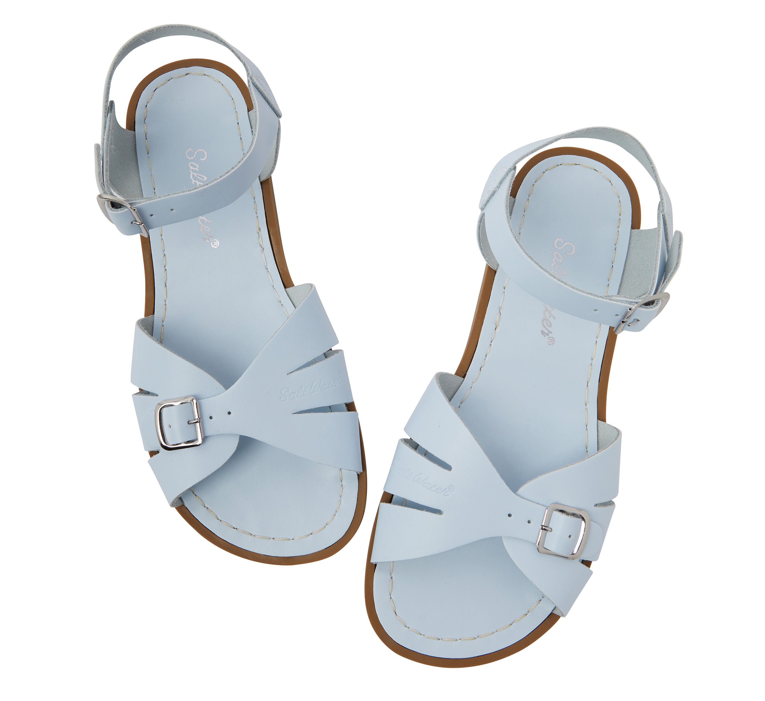 Classic Light Blue Womens Sandal - Salt-Water Sandals Asia