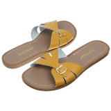 Classic Slide Mustard Womens Sandal - Women's Slider Sandals - Salt-Water Sandals Asia