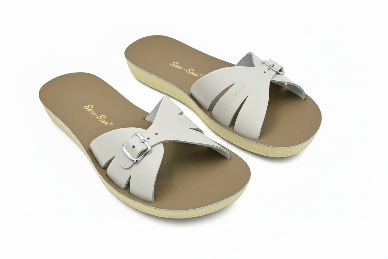 Boardwalk Slide Stone Womens Sandal - Salt-Water Sandals Asia