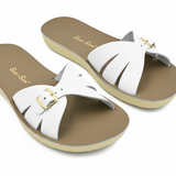 Boardwalk Slide White Womens Sandal - All Womens Sandals - Salt-Water Sandals Asia